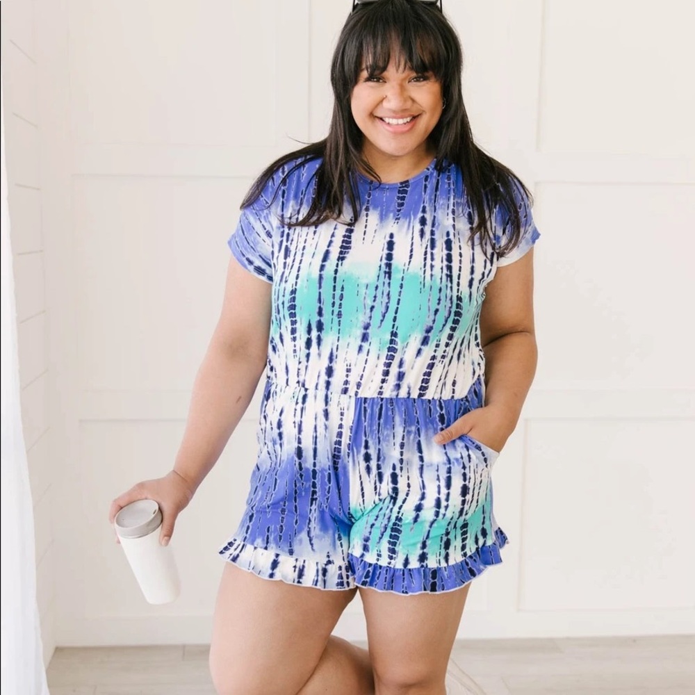 Bamboo Tie-Dye Romper